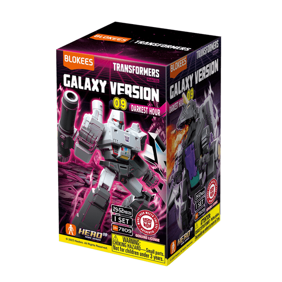 Blokees Transformer Galaxy Figure Mystery Box Version 9 Darkest Hour