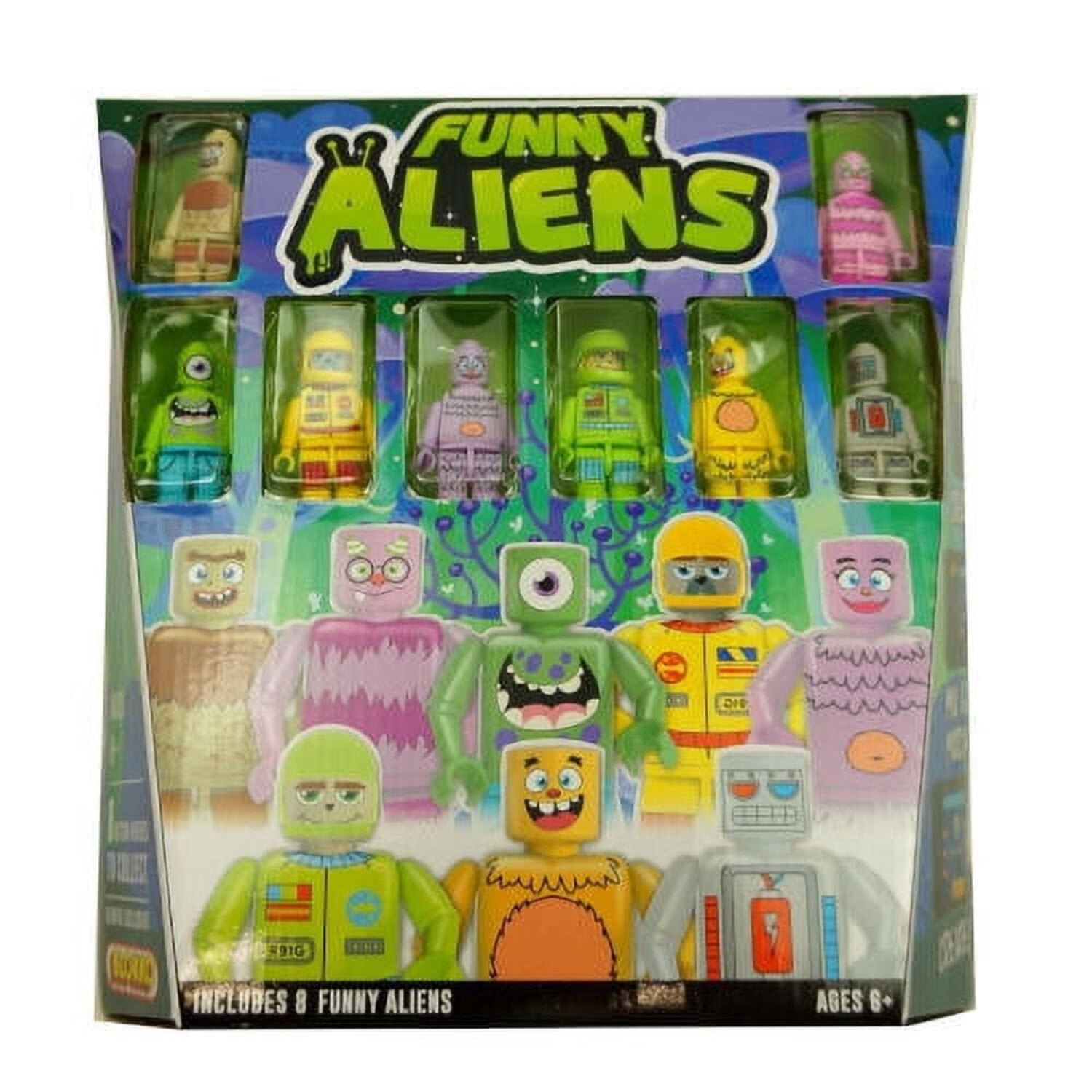 Blokko Figures Go Figure! Funny Aliens