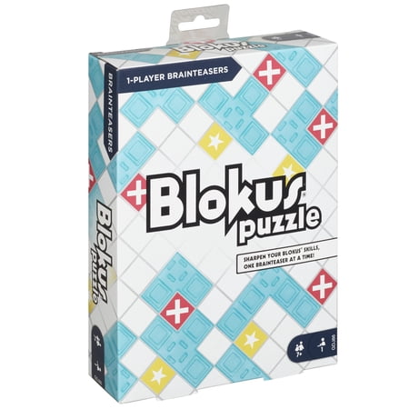 Blokus Puzzle Brain-Busting Strategy Game, 1 Player Ages 7Y+