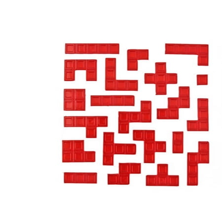 Blokus Red Game - Replacement Bags of Blocks - BJV44