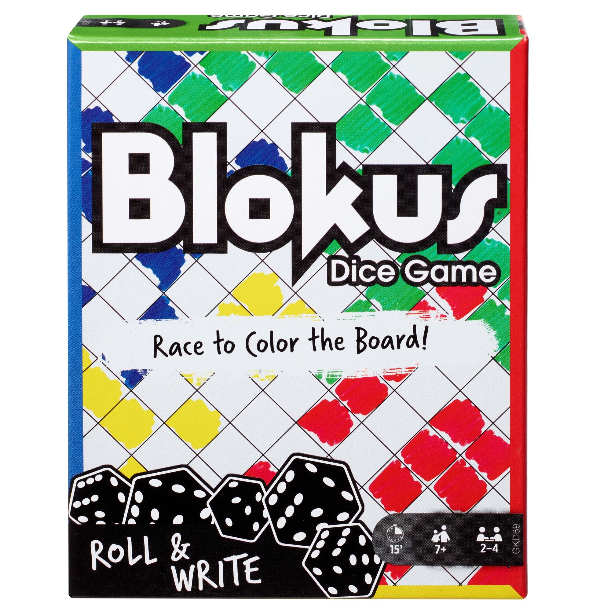 Skip-Bo Roll and Write Dice Game for Kids, Adults and Family Night with 4  Dry-Erase Pens and Boards 