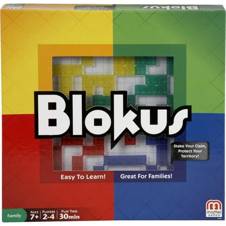 Blokus Strategy Board Game, Family Game for Kids & Adults with Colorful Pieces & Just One Rule