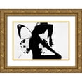 thumbnail image 1 of Blom, Therese 24x17 Gold Ornate Wood Framed with Double Matting Museum Art Print Titled - Butterfly Woman, 1 of 4