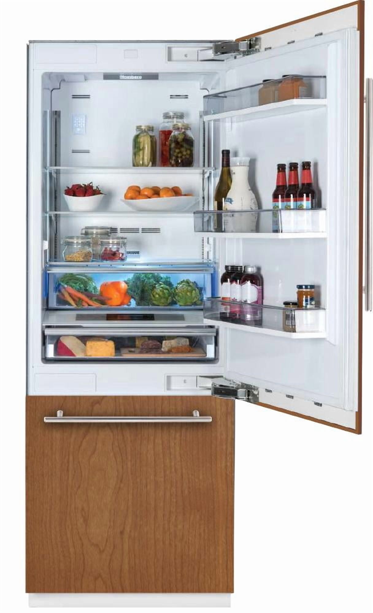 BLOMBERG BRFB1900FBI 30" 16.4 cu.ft. Panel Ready Built-In Bottom Freezer Refrigerator