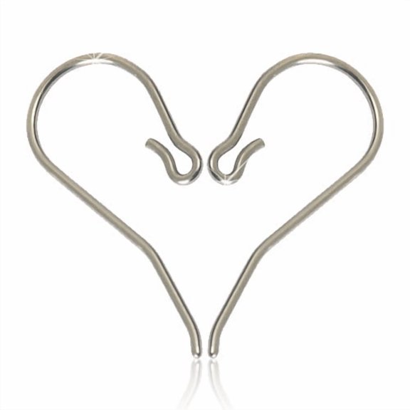 Blomdahl | Hypoallergenic | Natural Titanium Ear Hooks Safety Earrings | Best Choice For Sensitive Ears