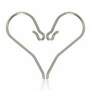 Blomdahl | Hypoallergenic | Natural Titanium Ear Hooks Safety Earrings | Best Choice For Sensitive Ears