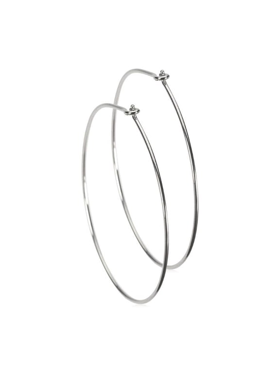 | Hypoallergenic | Natural Titanium Ear Ring |Best Choice For Sensitive Ears