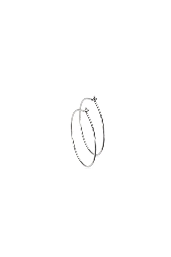 | Hypoallergenic | Natural Titanium Ear Ring |Best Choice For Sensitive Ears