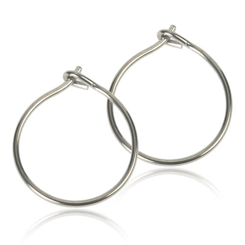 Blomdahl | Hypoallergenic | Natural Titanium Safety Ear Rings | Best Choice For Sensitive Ears