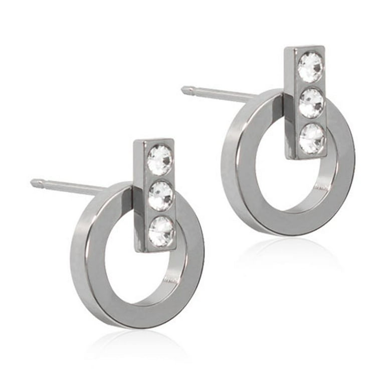 Best titanium earrings deals