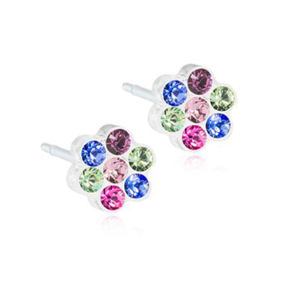 Blomdahl | Nickel Free | Medical Plastic 5mm Daisy Stud Earrings | Best ...