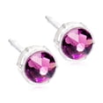 thumbnail image 1 of Blomdahl | Nickel Free | Medical Plastic 6mm Crystal Stud Earrings | Best Choice For Sensitive Ears, 1 of 6