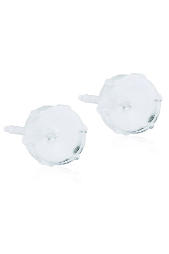 | Nickel Free | Medical Plastic Sport Stud Earrings | Best Choice For Sensitive Ears