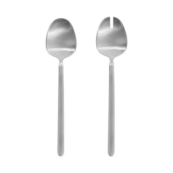 Blomus 11 x 2.4 in. Stella Stainless Steel Salad Servers