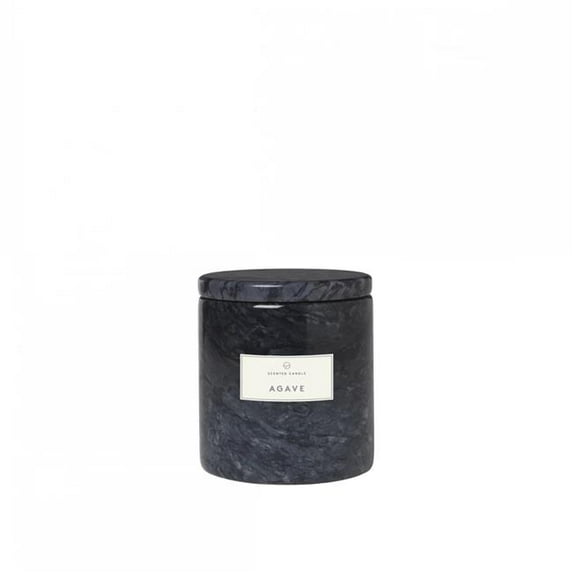 Blomus 3.2 x 2.8 in. Frable Scented Candle with Marble Container Tonga Fragrance, Magnet - Small