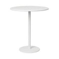 thumbnail image 1 of Blomus 62015 17.7 x 15.8 in. Dia. Stay Outdoor Side Table, White, 1 of 1