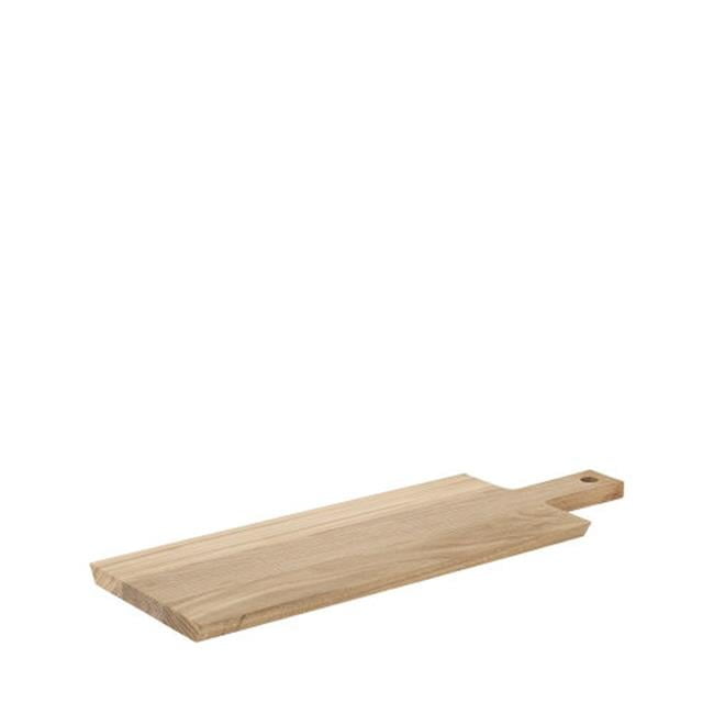 Natural Oak Rectangular Cutting Board with Handle