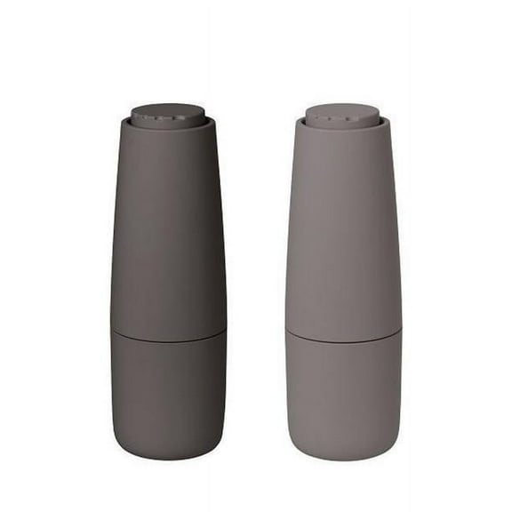 Blomus 63960 6 oz Salpi Salt & Pepper Mills, Sharkskin & Magnet