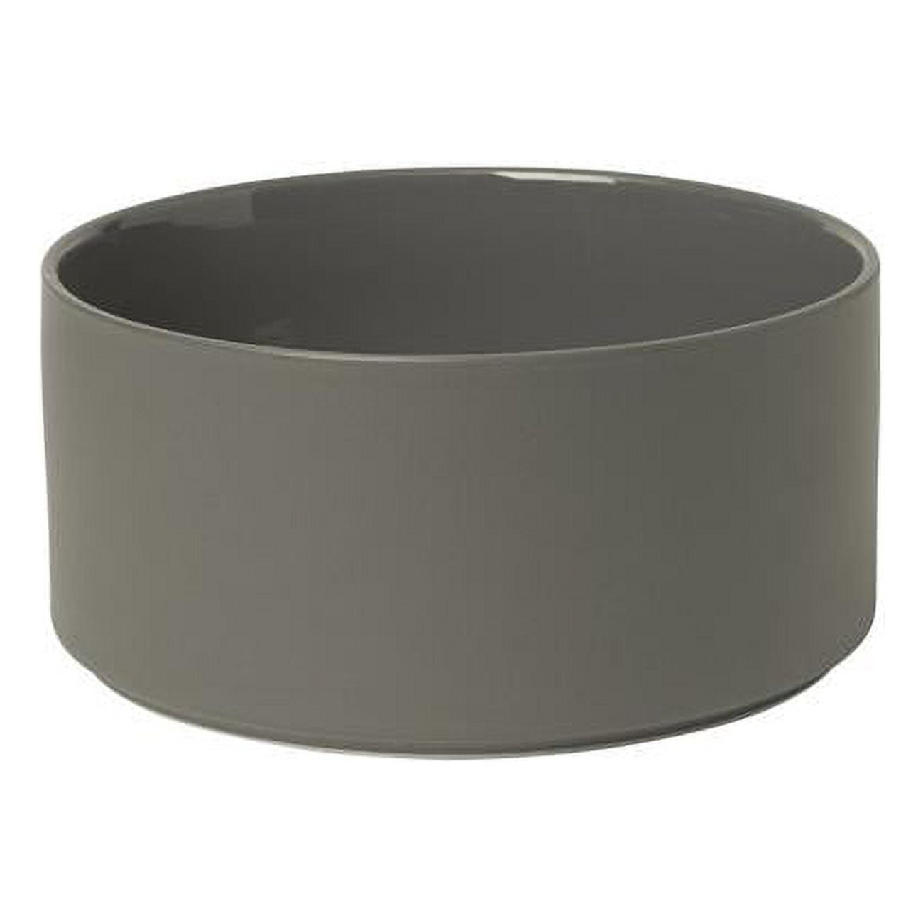 Pilar Pewter 7.88'' Round Ceramic Serving Bowl for All Occasions