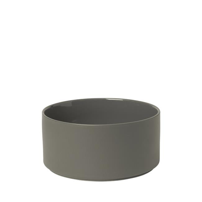 Pilar Pewter 7.88'' Round Ceramic Serving Bowl for All Occasions