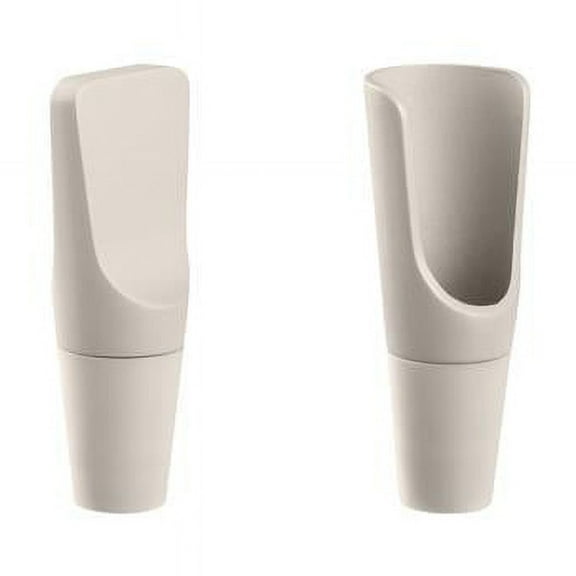 Blomus 64256 ILO Wine Accessories with Wine Pourer & Bottle Stop, Moonbeam - Set of 2