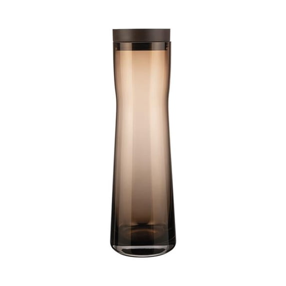 Blomus 64283 34 oz Splash Water Carafe, Coffee Colored Glass