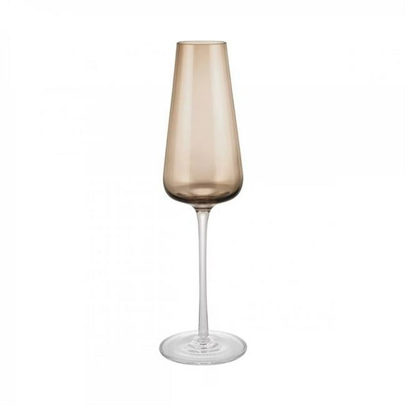 Blomus 64292 Belo Champagne Glasses, Coffee - Set of 2