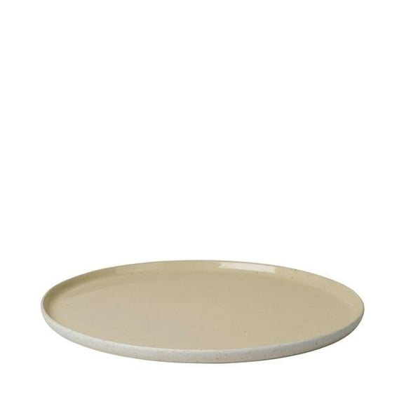Blomus 64329.4 10 in. Sablo Dinner Plate, Savannah - Pack of 4