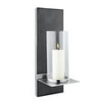 thumbnail image 1 of Blomus 65422 Small Wall Candle Holder with Candle, 1 of 3