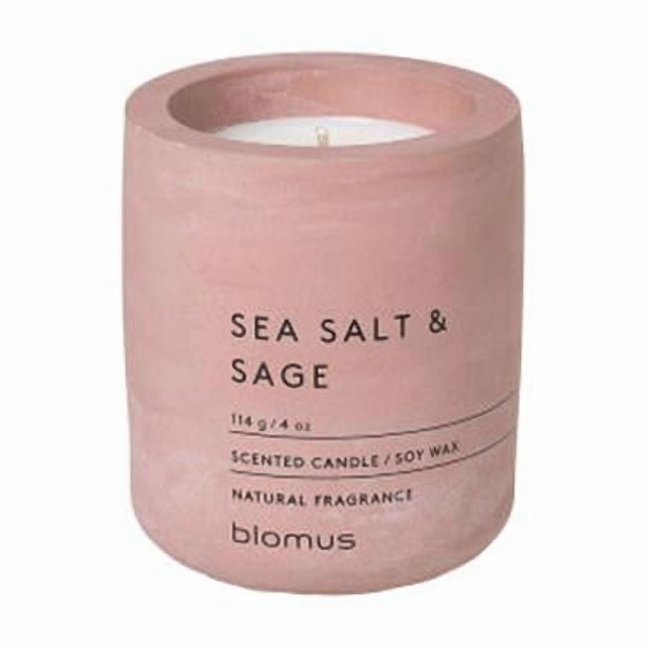Blomus 65651 Fragra Withered Rose Candle - Sea Salt & Sage