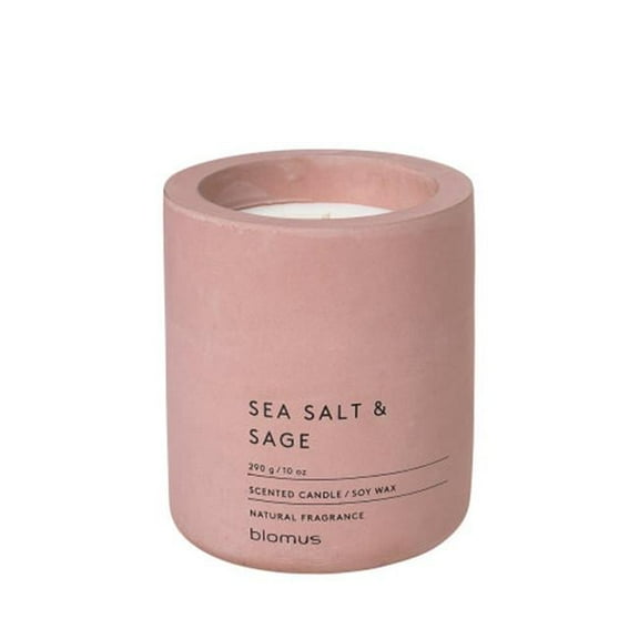 Blomus 65656 Fragra Large Withered Rose Candle - Sea Salt & Sage