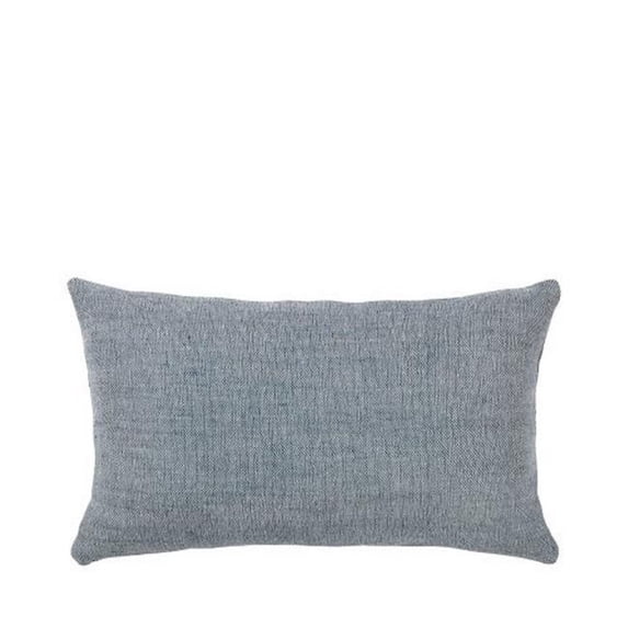 Blomus 65692 12 x 20 in. Match Lumbar Pillow with Cushion - Ivory & Flint Stone