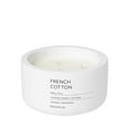 thumbnail image 1 of Blomus 65954 Fraga Scented Candle in Concrete Container, Lily White - French Cotton Fragrance - 3 Wick, 1 of 1