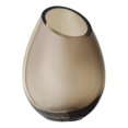 thumbnail image 1 of Blomus 65964 Drop Handblown Colored Glass Vase, Coffee - Small, 1 of 1