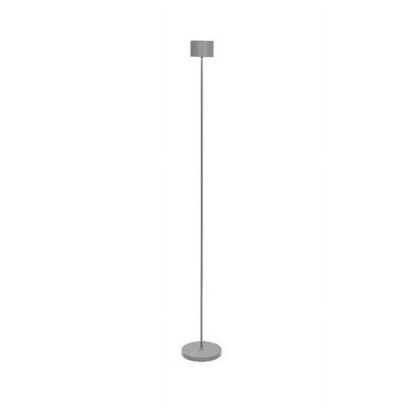 Blomus 66129 5.9 x 5.9 x 45.3 in. Farol Mobile Recharegable LED Floor Lamp, Satellite