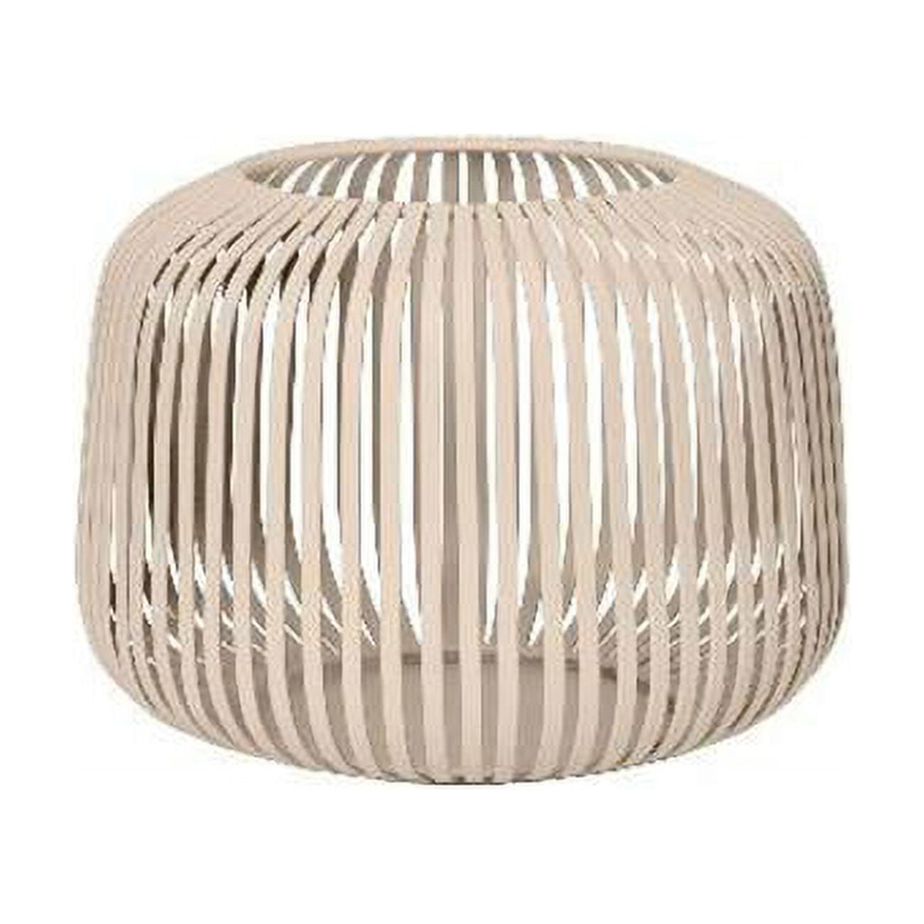 Nomad Rustic Powder-Coated Steel Tabletop Lantern, Extra Small