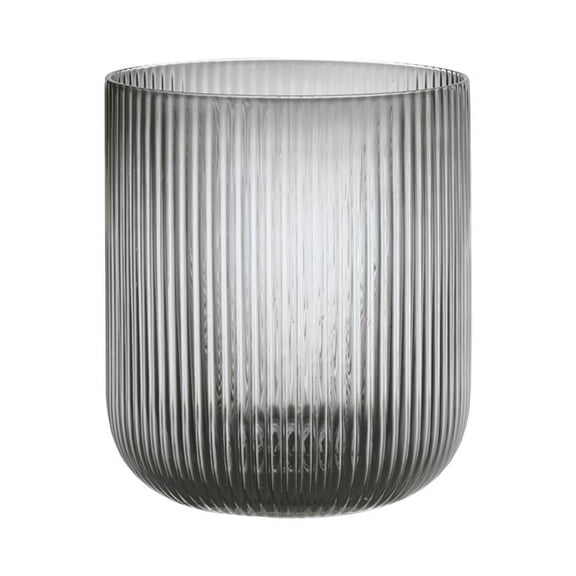 Blomus 66250 7.9 x 6.9 in. Ven Hurricane Lamp, Smoke