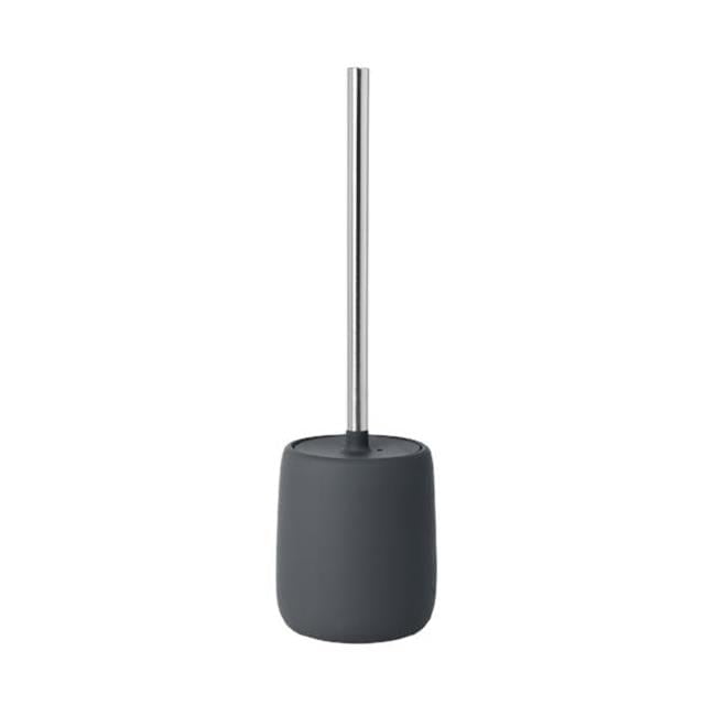 Blomus 66282 15.375 x 4.3125 in. Dia. Sono Toilet Brush, Black