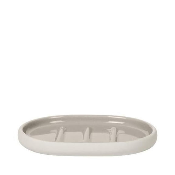 Blomus 66288 5.1 x 3.9 x 0.7 in. Sono Soap Dish, Moonbeam