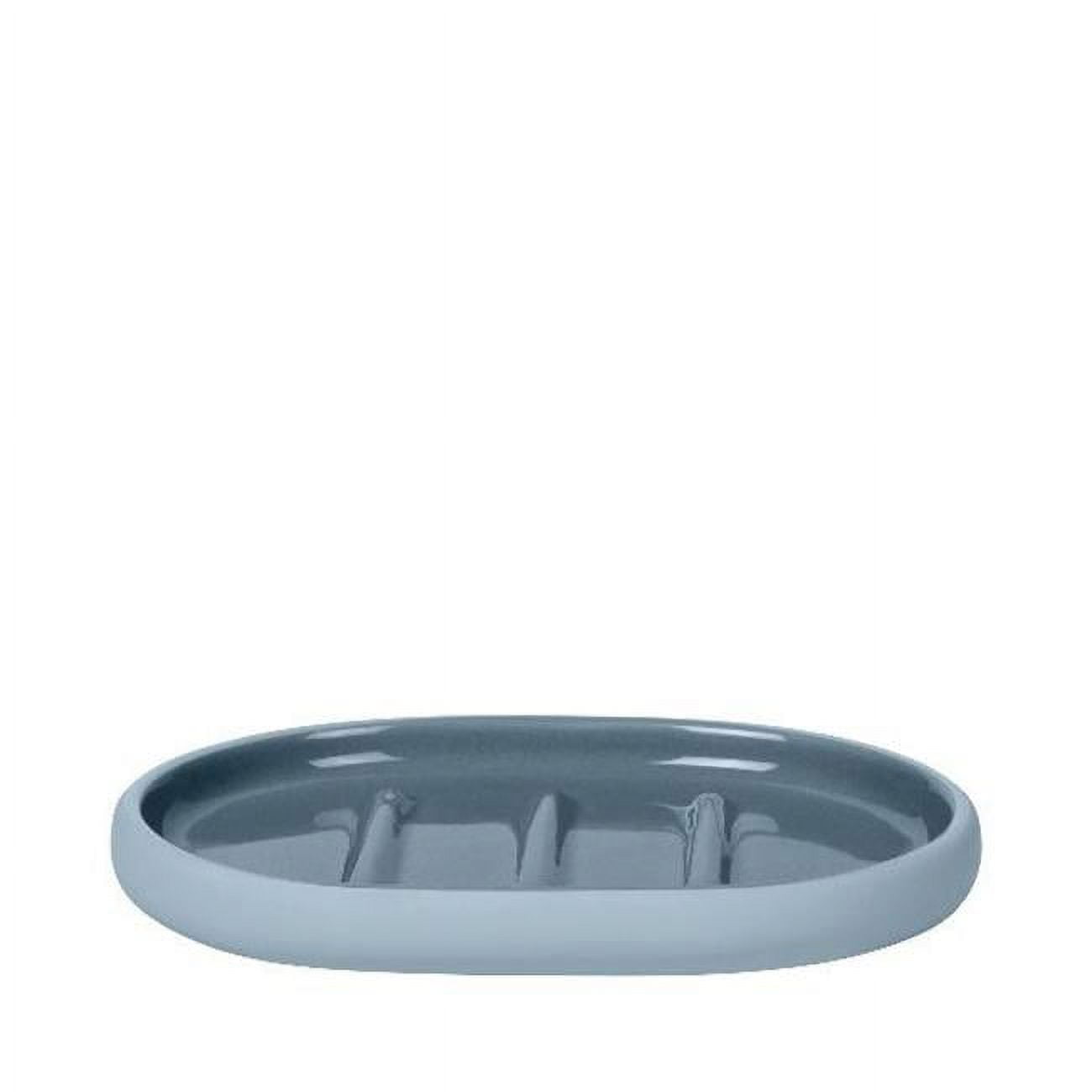 Ashley Blue Silky Matte Ceramic Soap Dish