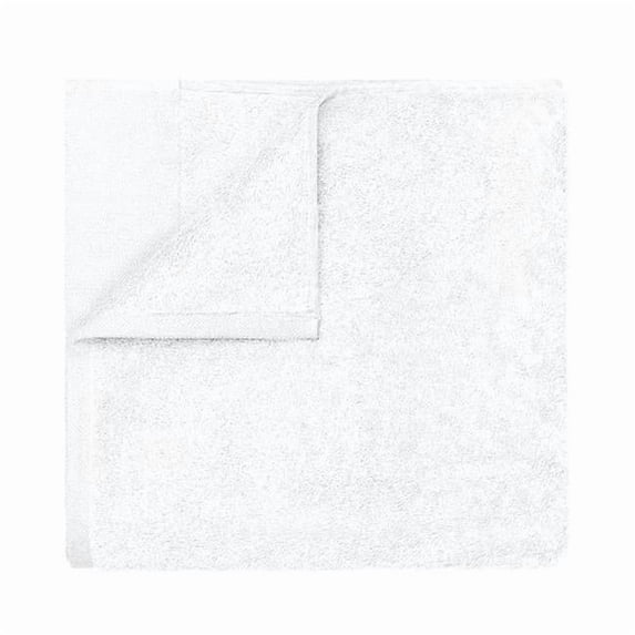 Blomus 66294 28 x 55 in. Riva Organic Terry Bath Towel, White