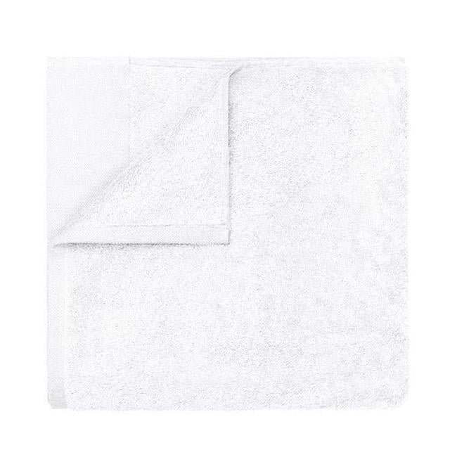 Luxurious White Organic Cotton Terry Bath Towel