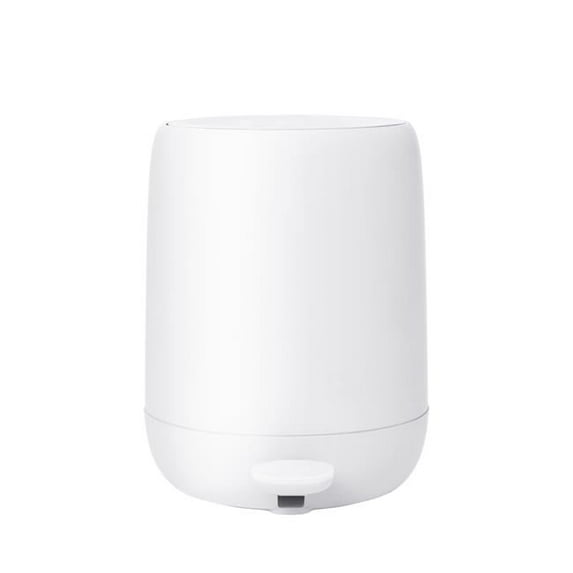 Blomus 66327 0.8 gal Sono Pedal Bin Wastepaper Basket, White