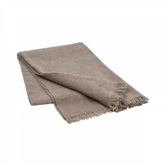 Blomus 66525 51 x 78.7 in. Merino Throw Blanket, Fungi