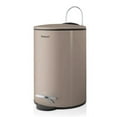 thumbnail image 1 of Blomus 68890 3 Litre Tubo Pedal Bin Wastepaper Basket, Satellite, 1 of 1