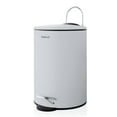 thumbnail image 1 of Blomus 68993 3 Litre Tubo Pedal Bin Wastepaper Basket, Microchip, 1 of 1