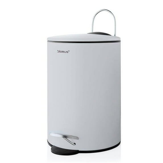 Blomus 68993 3 Litre Tubo Pedal Bin Wastepaper Basket, Microchip