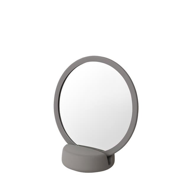 Elegant Sono 6.7'' Round Satellite Vanity Mirror with Resin Frame