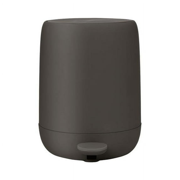Blomus 69171 11.8 x 9 in. Dia. Sono Pedal Bin Waste Basket, Tarmac