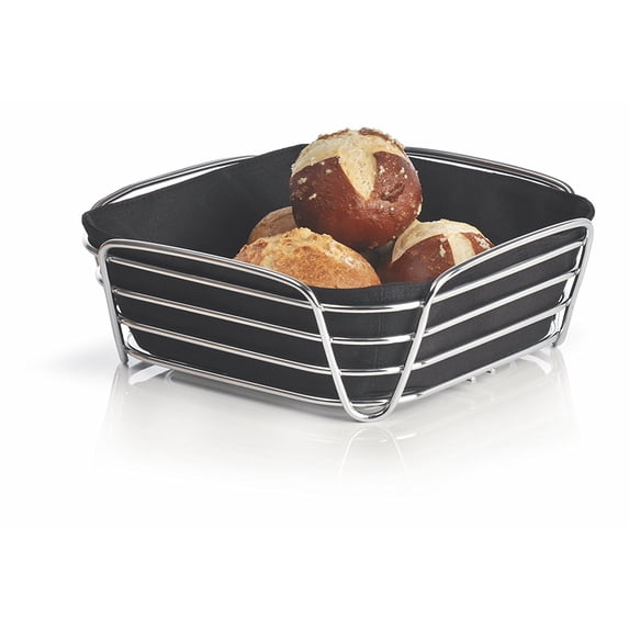 Floz Design Blomus 63552 Bread Basket, Wires, Large, Black